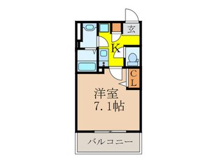 プリエール新大阪イーストの物件間取画像